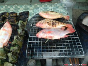 lert Ros restaurant Chiang Mai Fish Grilled