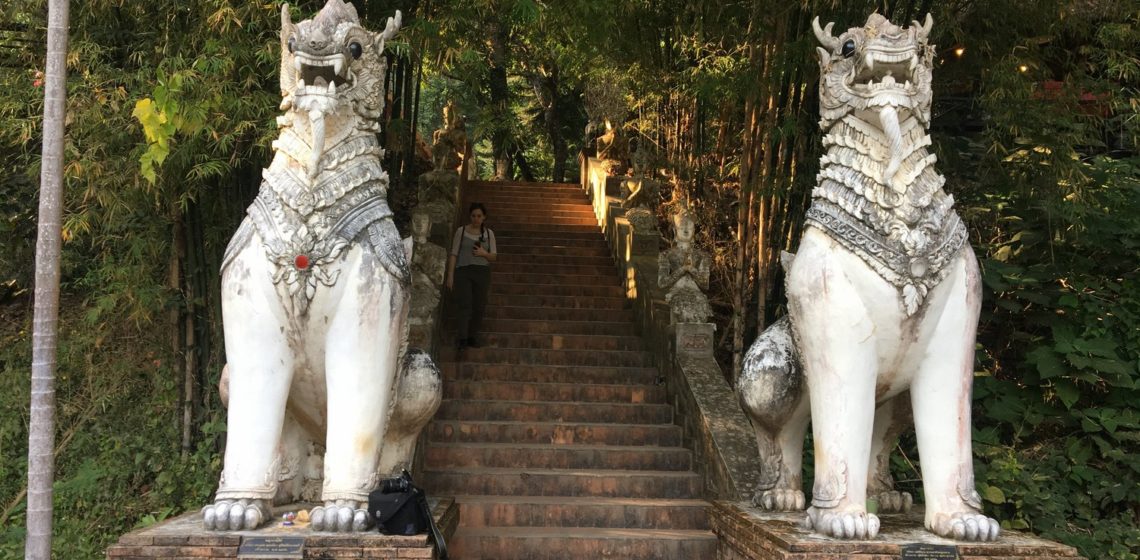 Amazing Statues at Wat Palad Chiang MAi Doi Suthep